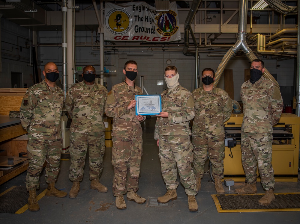 Falcon Top 3 recognize, mentor Airmen