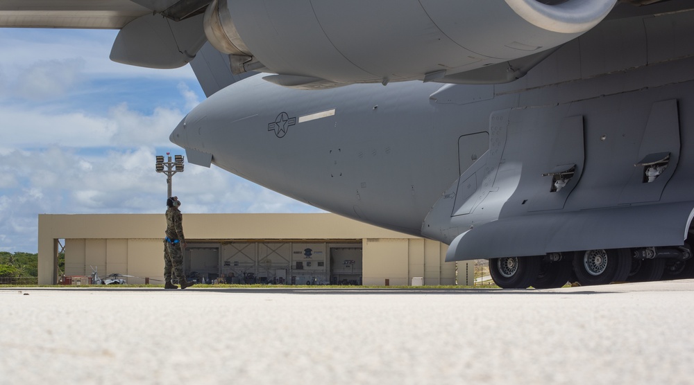 734 AMS keeps C-17s ready after Joint Force Entry Operation exercise