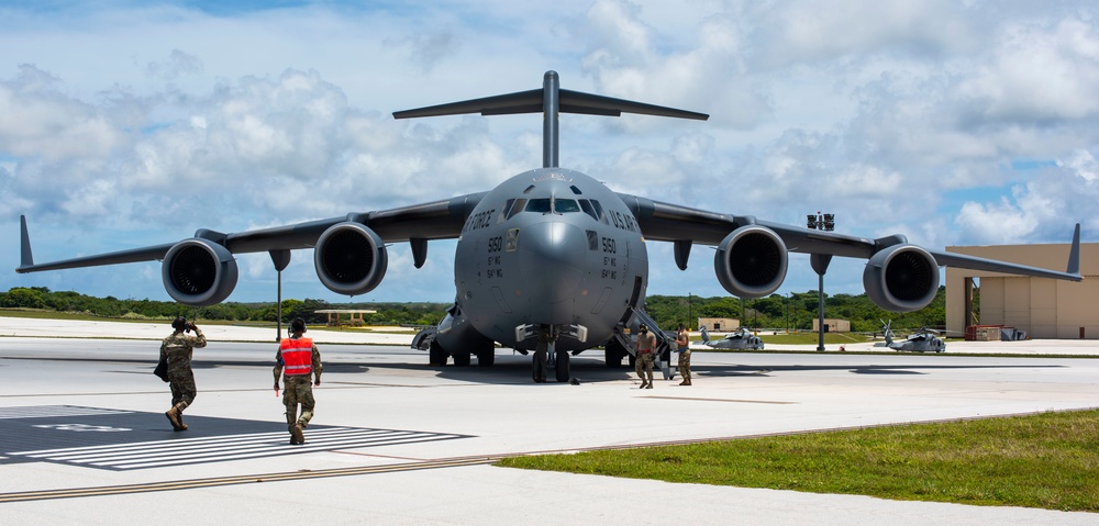 734 AMS keeps C-17s ready after Joint Force Entry Operation exercise