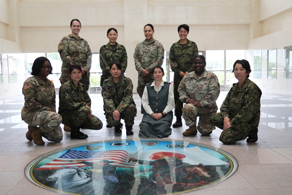 Female Soldiers, JGSDF members on Camp Zama share experiences as women in workforce