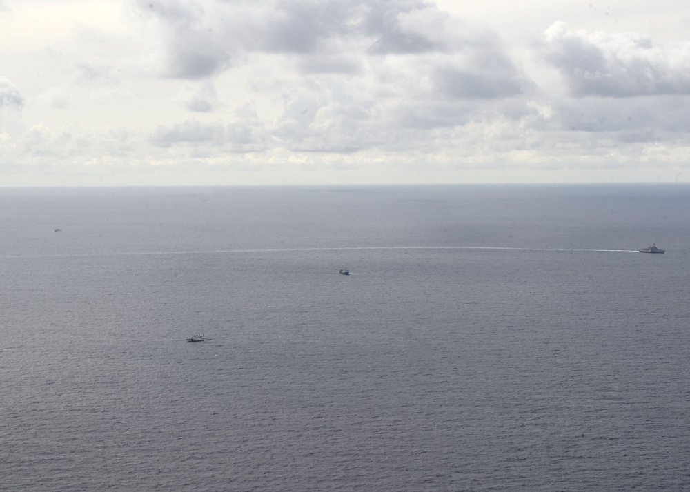 USS Gabrielle Giffords operates in the South China Sea