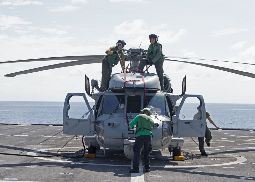 USS Gabrielle Giffords Exercises In South China Sea