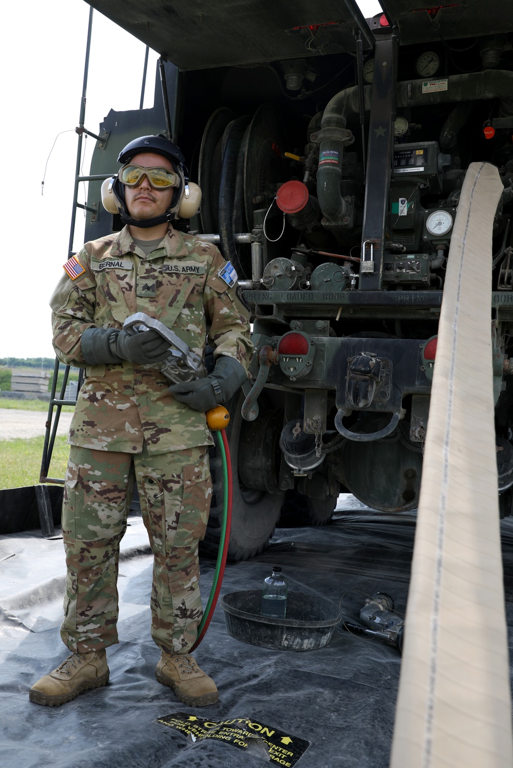KFOR RC-E Aviation elements conduct FARP training