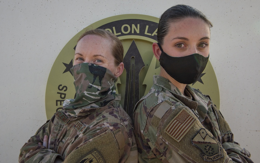 USAF Sisters Deployed Together at Al Udeid