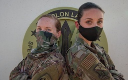 USAF Sisters Deployed Together at Al Udeid