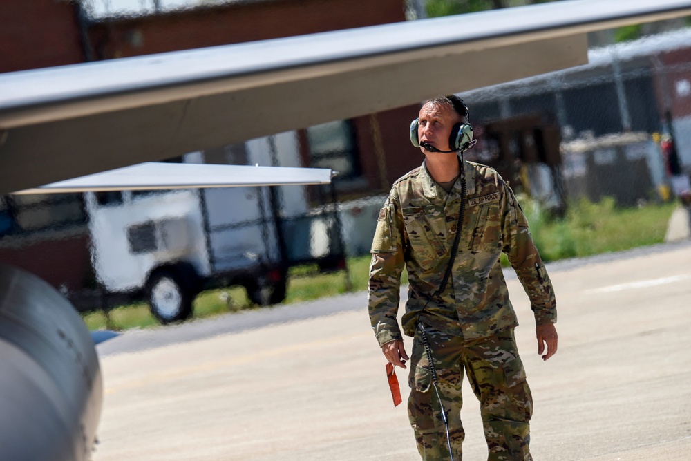 180th Fighter Wing Conducts Training Flights