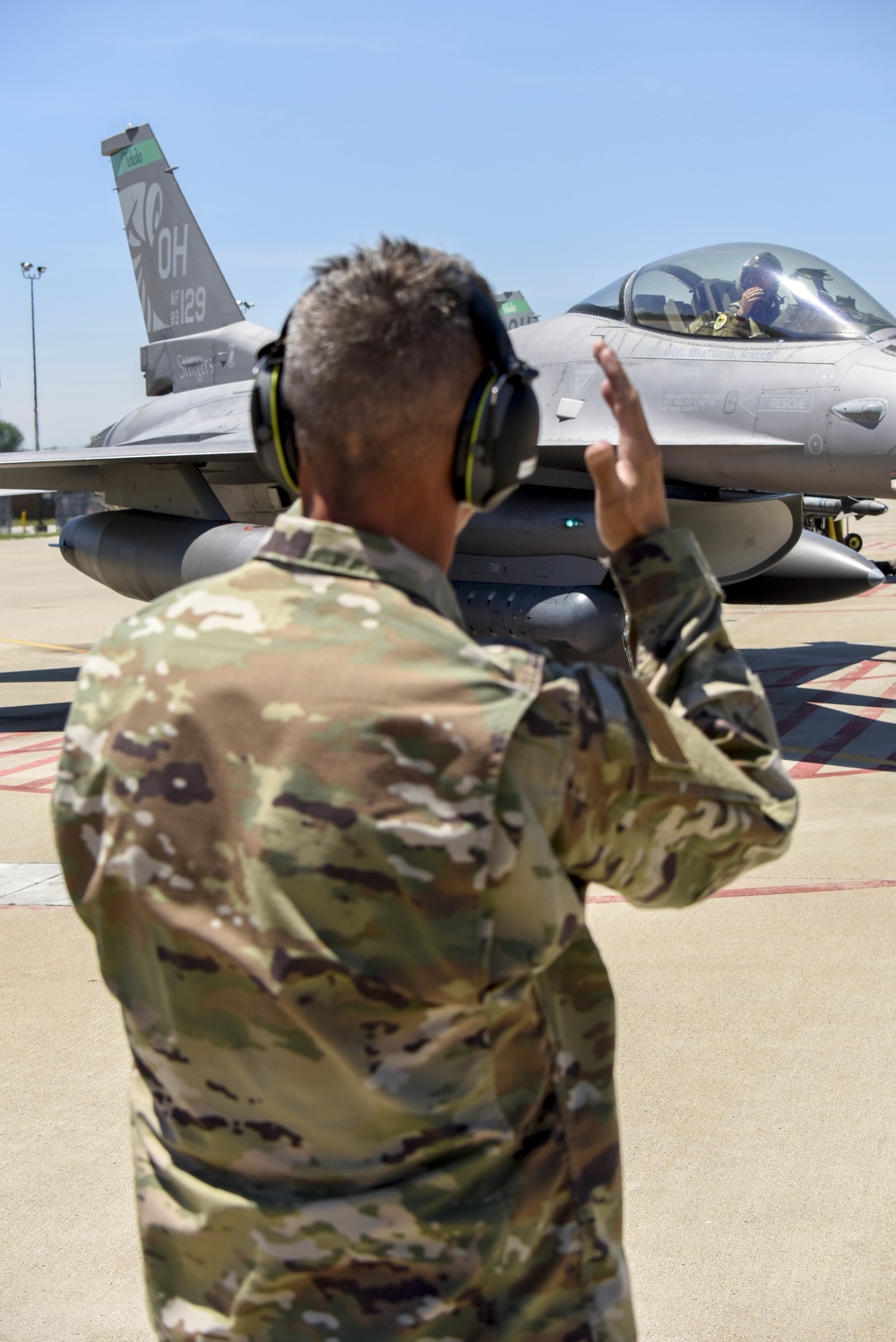 180th Fighter Wing Conducts Training Flights