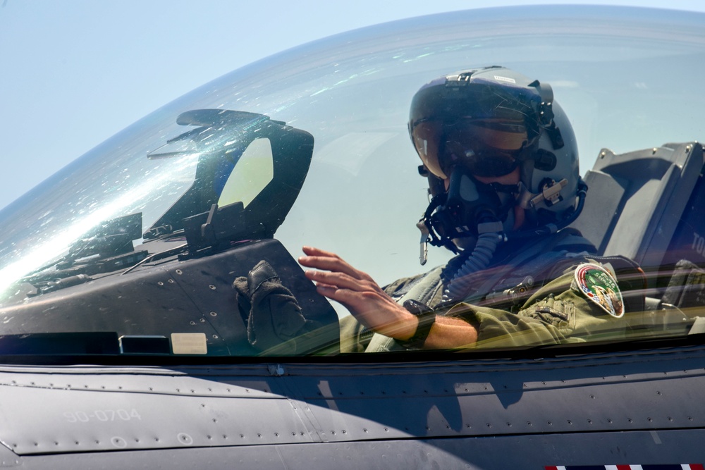 180th Fighter Wing Conducts Training Flights