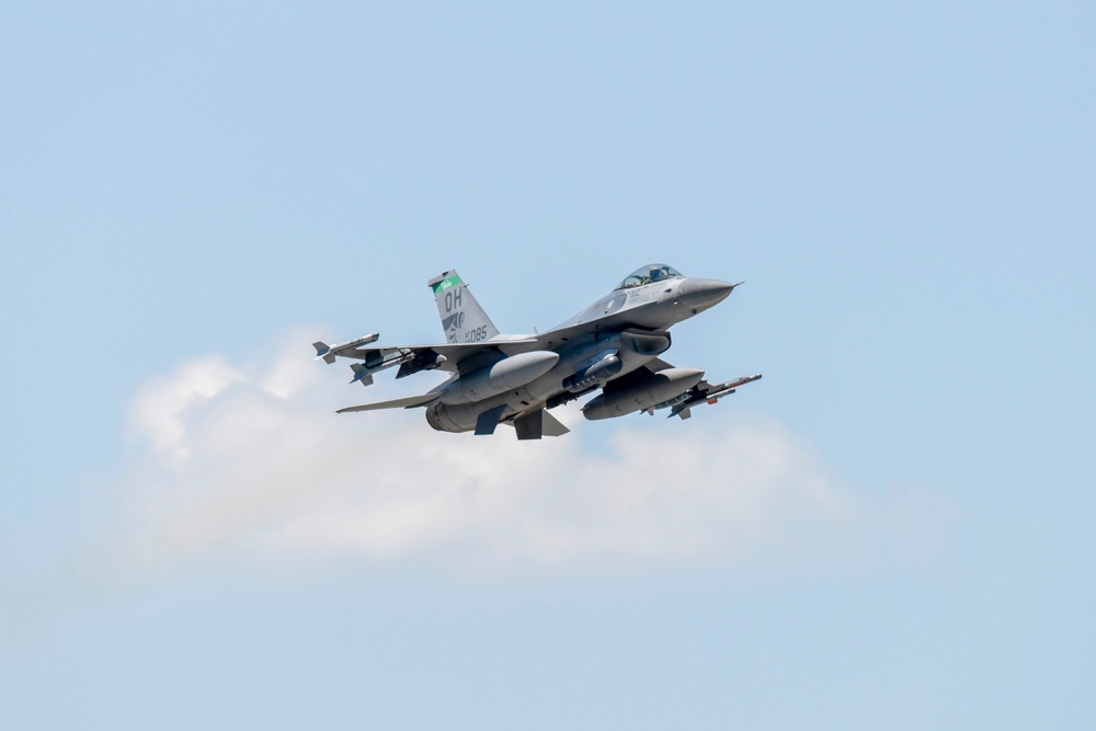 180th Fighter Wing Conducts Training Flights