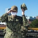 LSSN Jones is Awarded Command Ball Cap