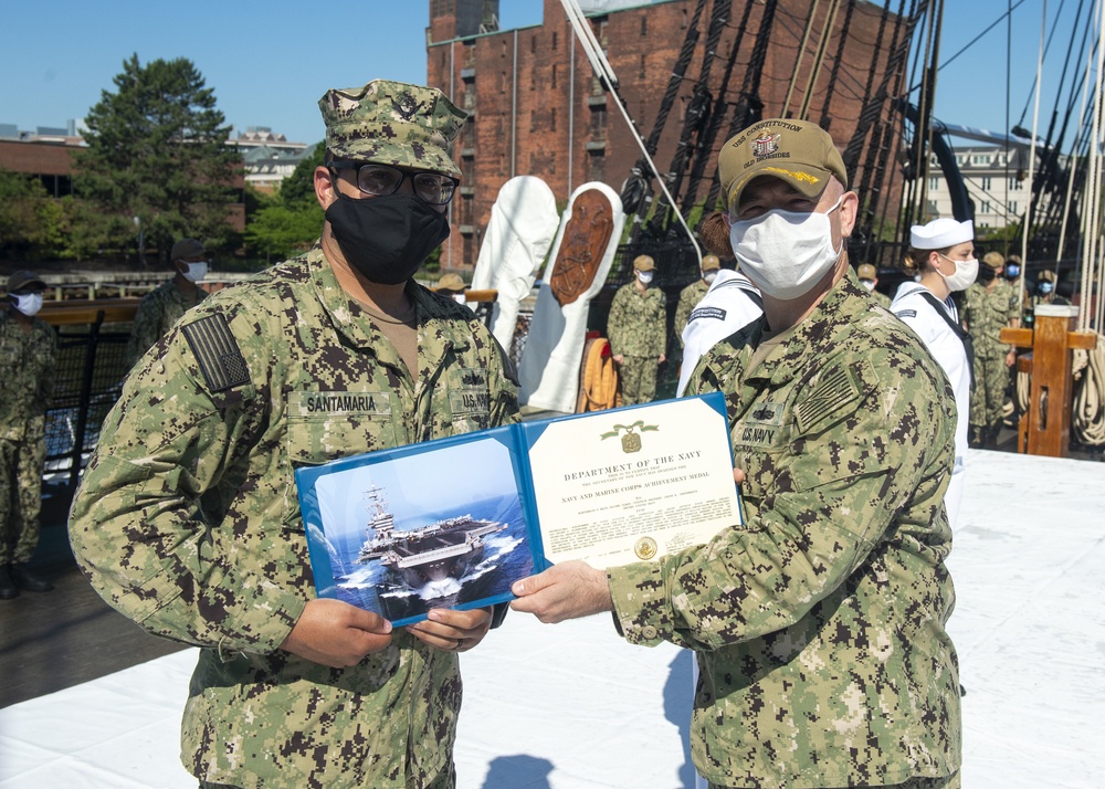 BM2 Santamaria Awarded with Navy Achievement Medal