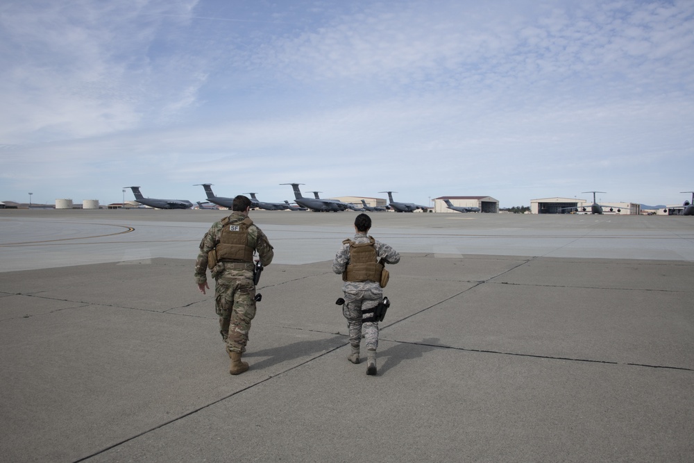 Defenders secure flight line, ensure mobility mission