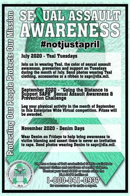 Troop Support workforce encouraged to wear teal on Tuesdays in July