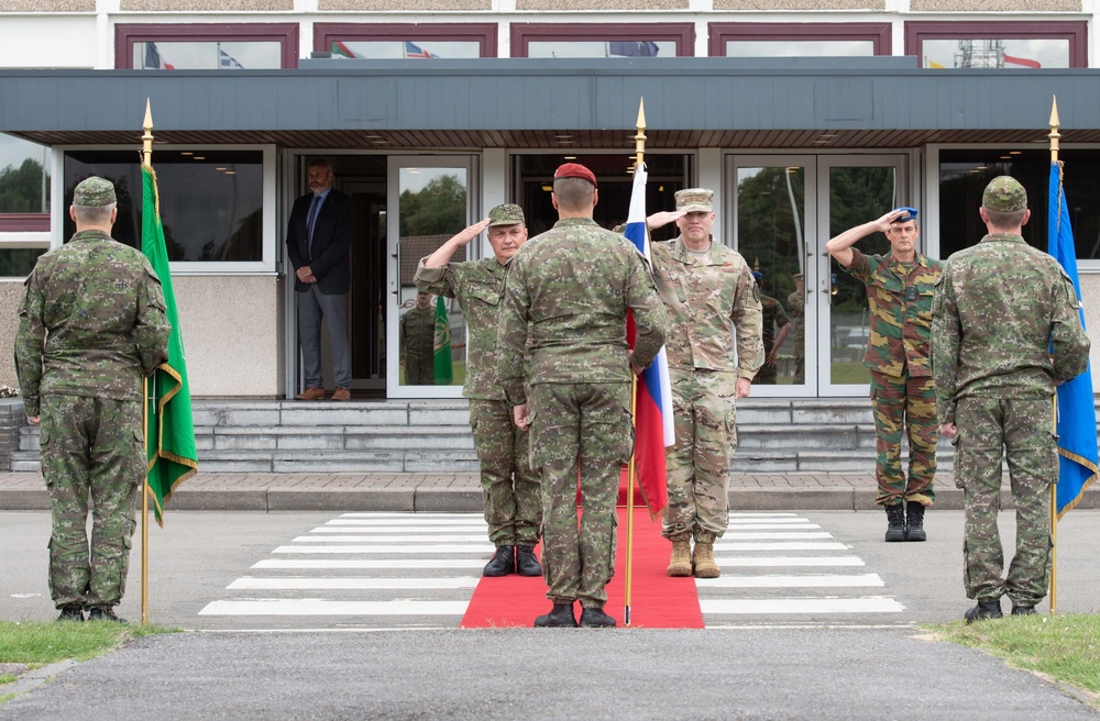 Slovak Chief of Defence Visits SHAPE