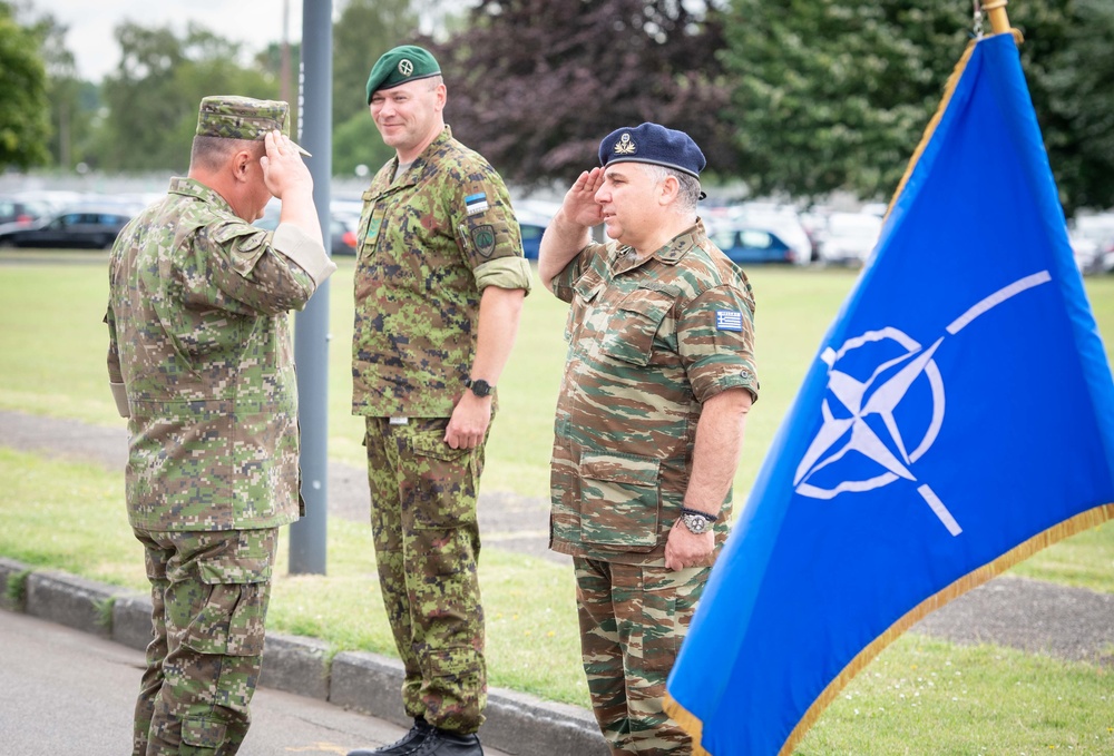 Slovakian Chief of Defence Visits SHAPE