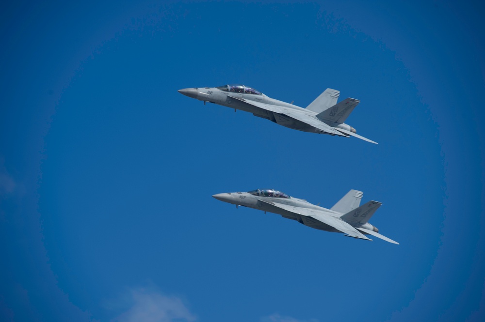 Strike Fighter (VFA) Squadron 11 Holds Change of Command Ceremony