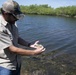 Base fishing pond supports new wildlife, open for families