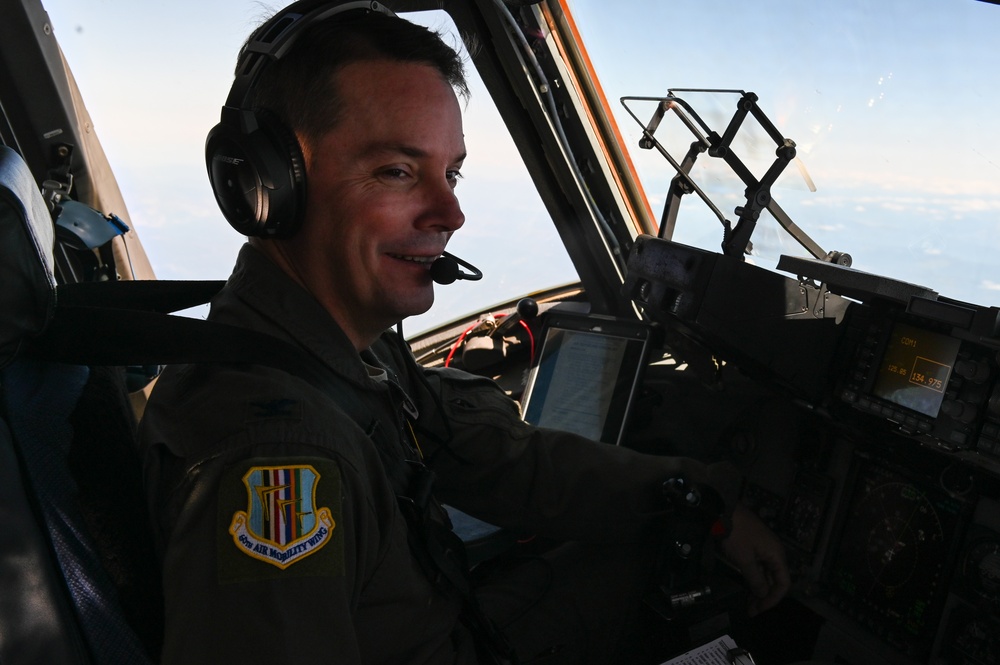 60 AMW Takes to the Sky and Says 'Goodbye'