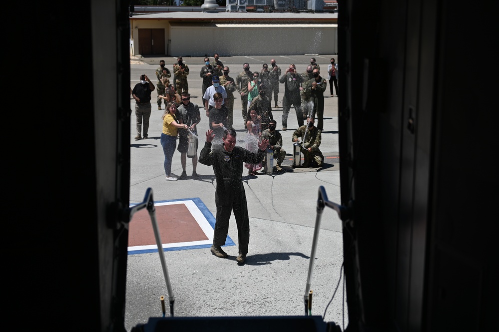60 AMW Takes to the Sky and Says 'Goodbye'