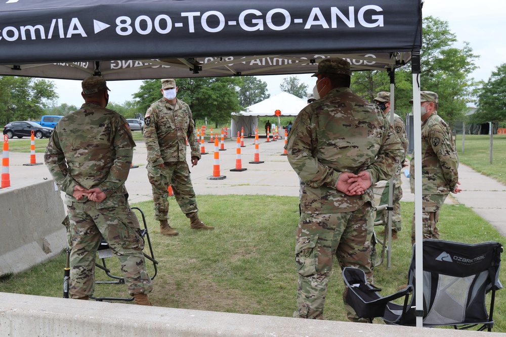 New Task Force Commander visits Western Iowa