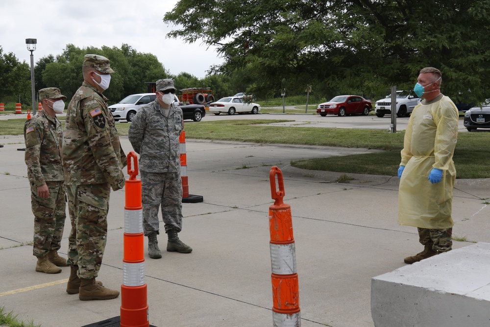 New Task Force Commander visits Western Iowa