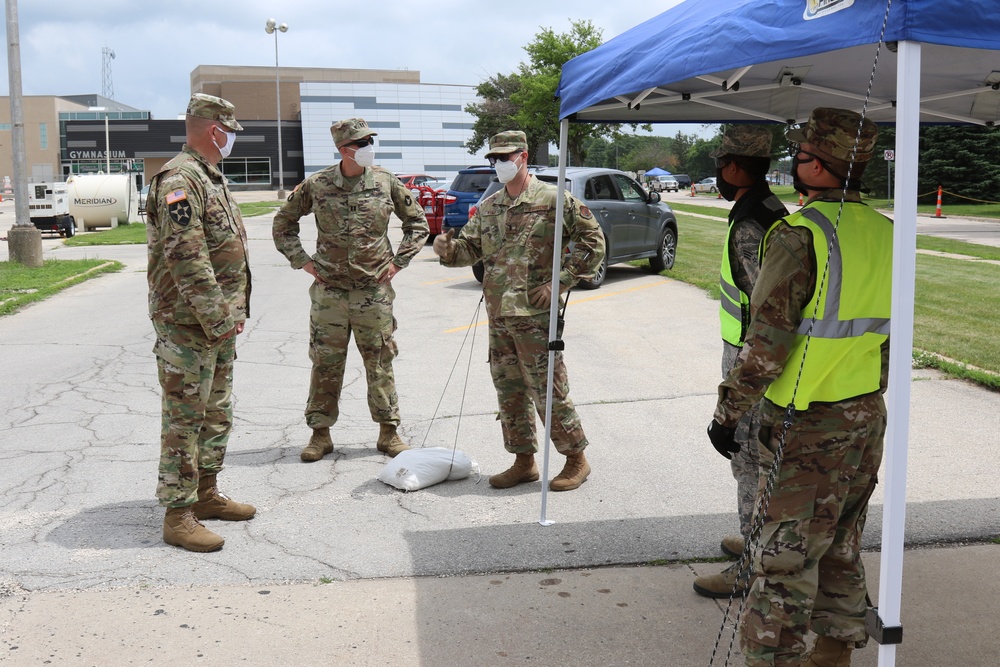 New Task Force Commander visits Western Iowa