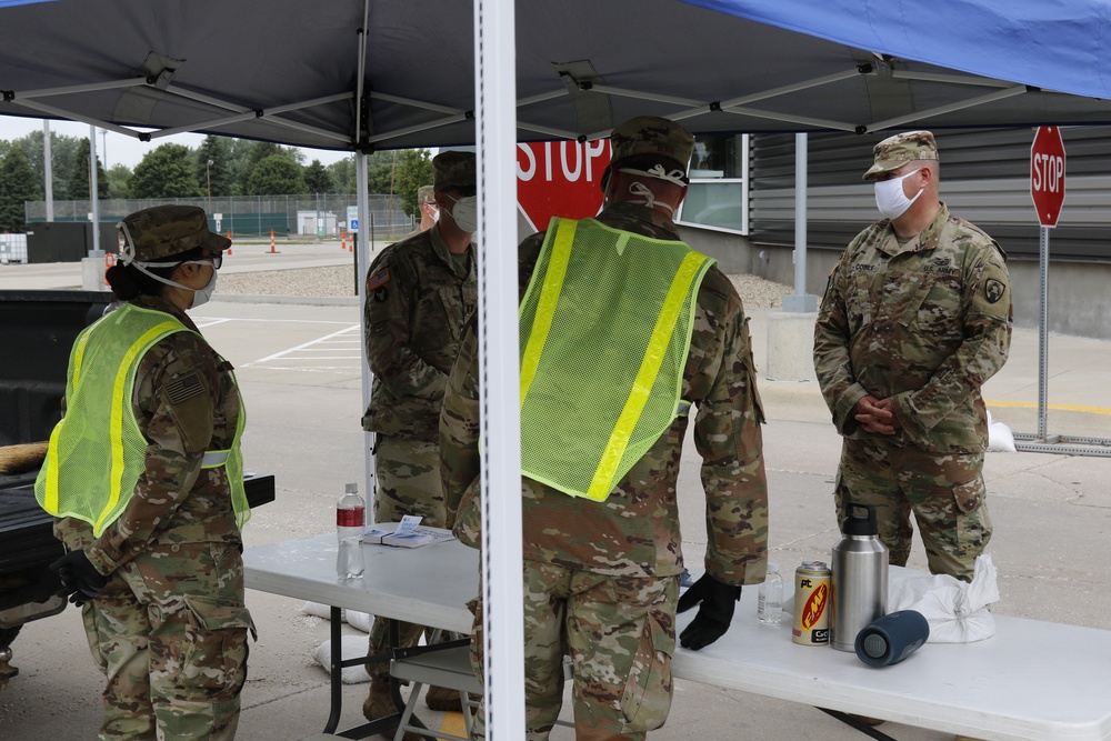 New Task Force Commander visits Western Iowa