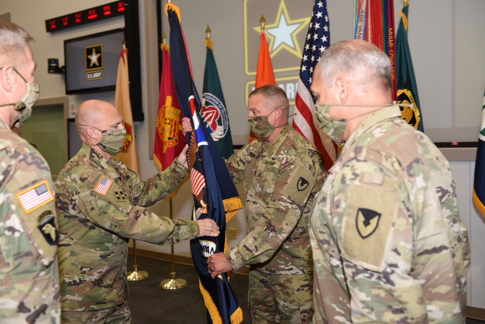 Army Materiel Command Passing of the Colors