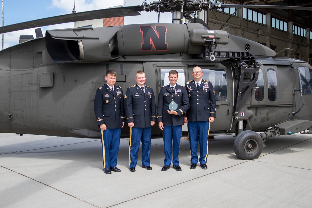 Nebraska Soldiers honored for 2019 flood rescues