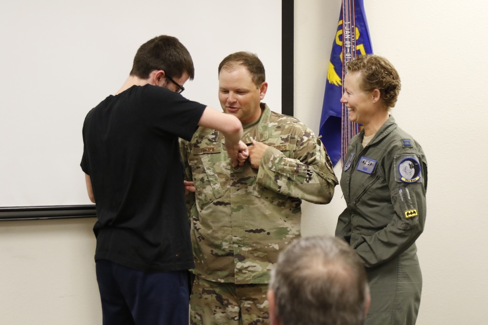 Patten promoted in surpise ceremony