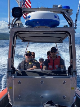 Coast Guard, NOAA OLE conduct joint patrols around Hawaii Island