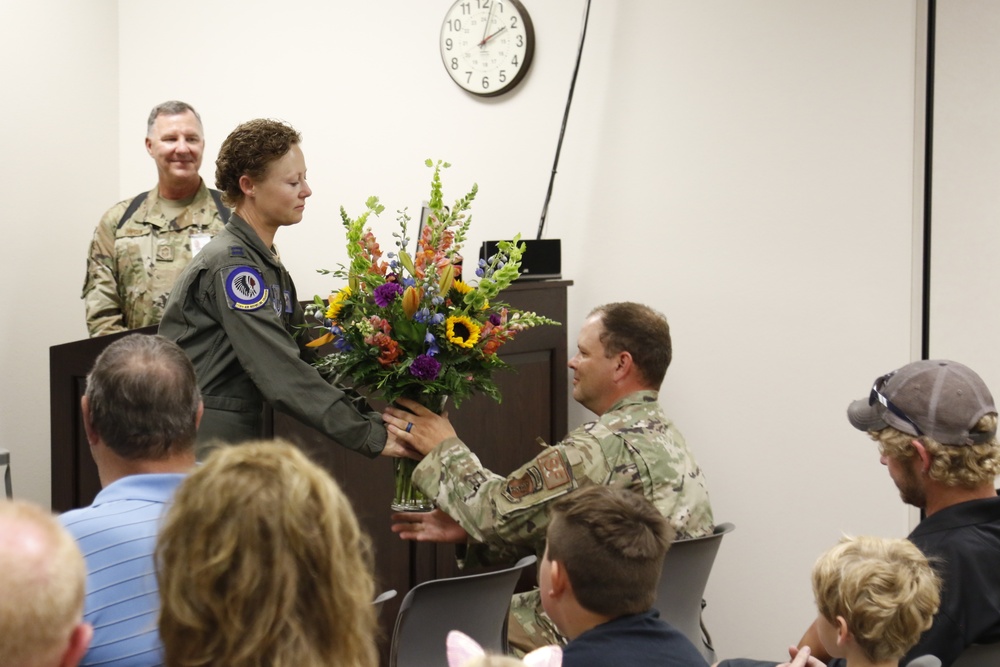 Patten promoted in surpise ceremony