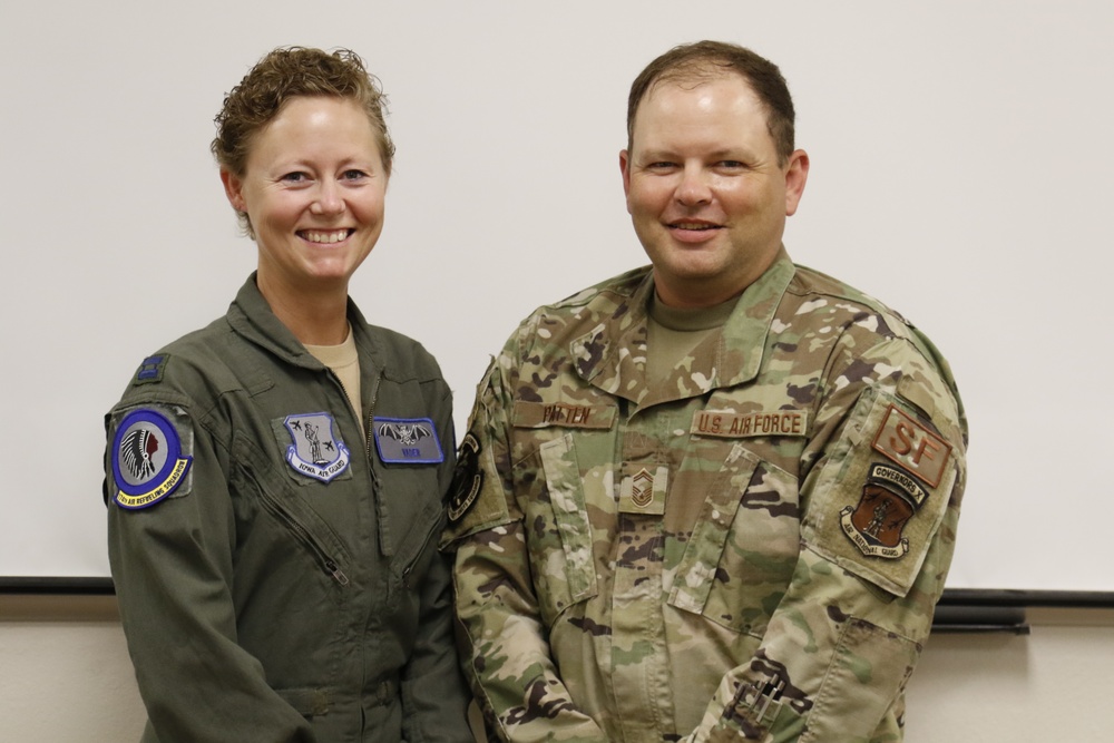 Patten promoted in surpise ceremony