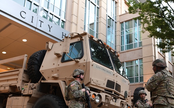 Chaplains support Cal Guard service members during civil unrest mission