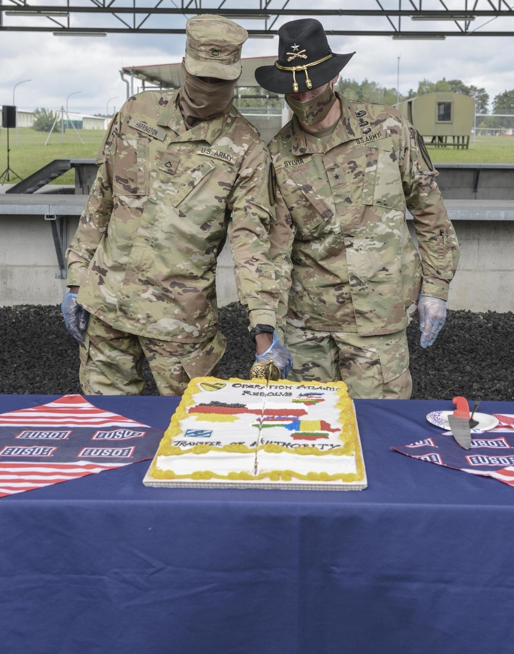 2-1CD transfers authority to 2-3ID during official ceremony