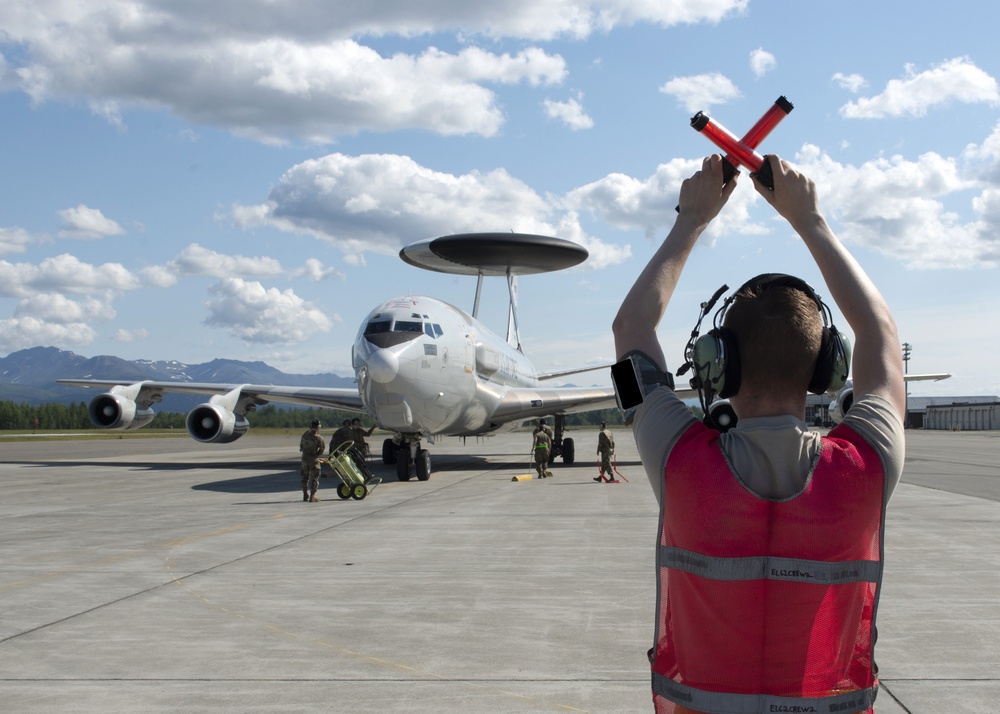 JBER AWACS break personal record