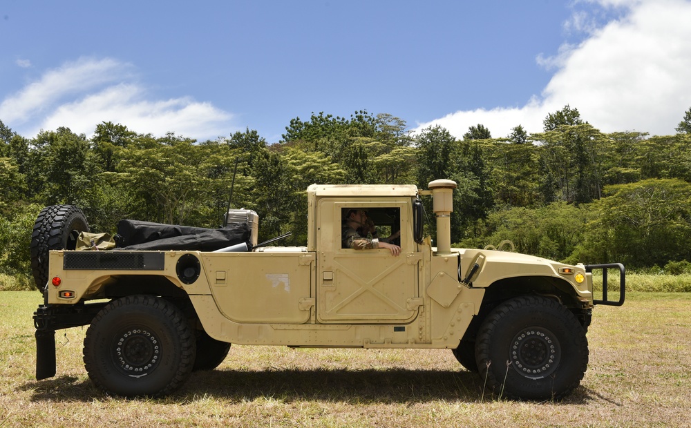 25th Air Support Operations Squadron conducts field training with the 535th Airlift Squadron