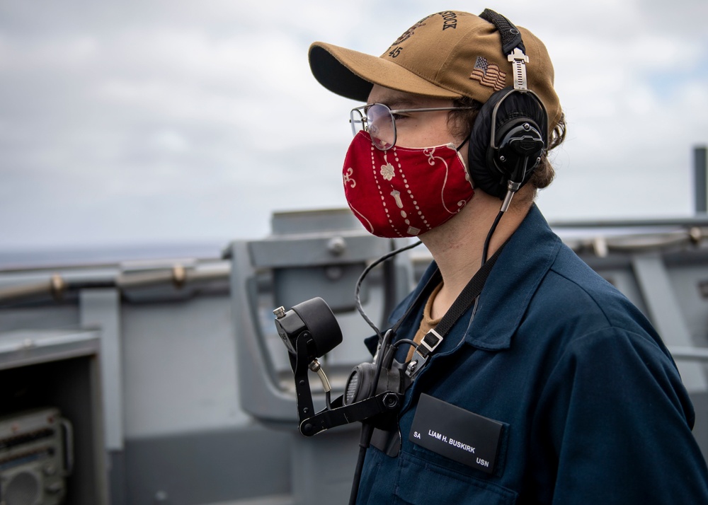 USS Comstock (LSD 45) Conducts Routine Operations