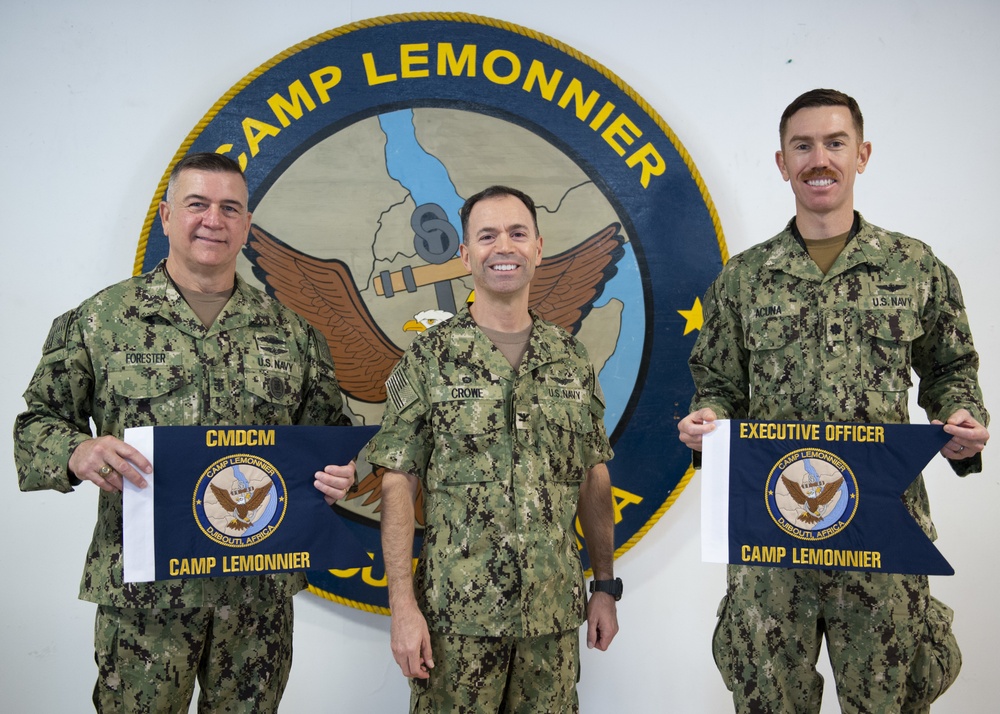 Change of Command Ceremony on CLDJ