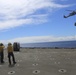 USS Oak Hill receives supplies at sea