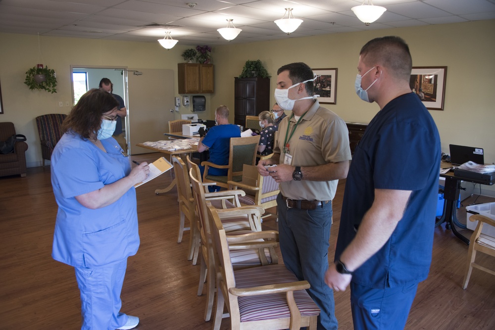 Indiana National Guard bolsters long-term care COVID-19 testing
