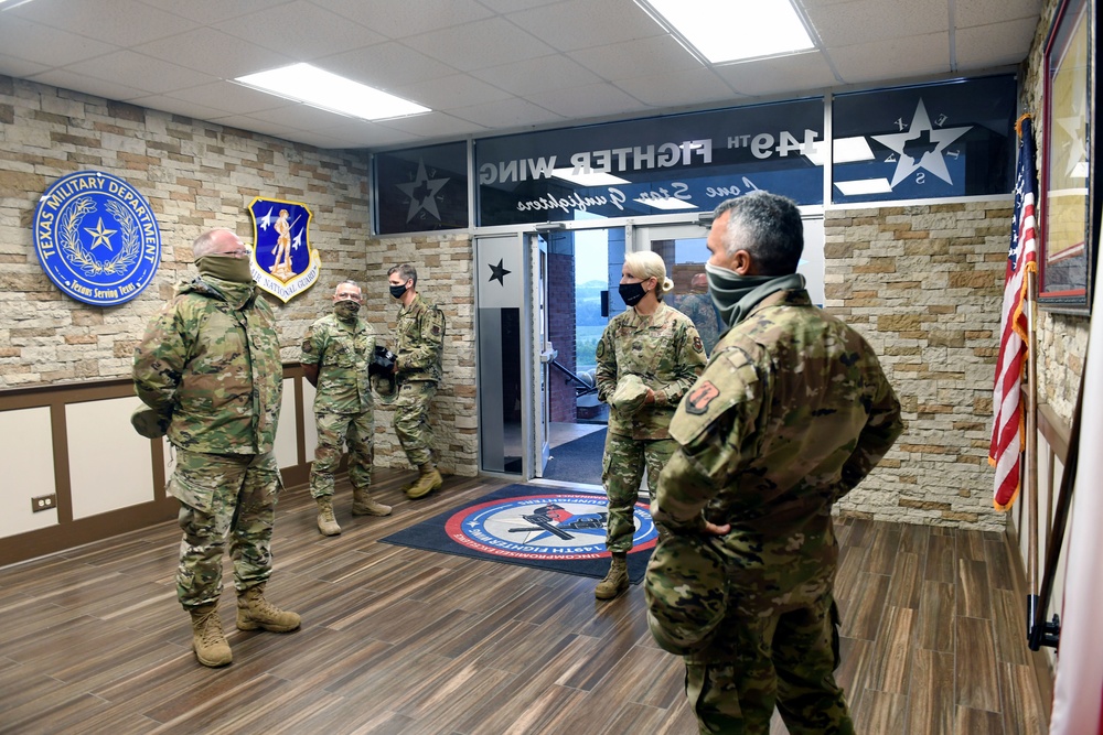AETC general visits TXANG’s Lone Star Gunfighters