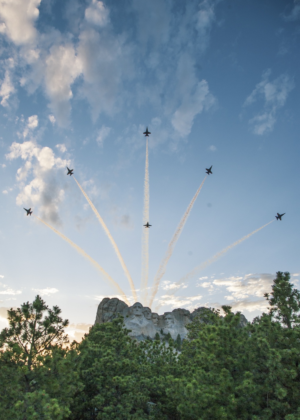 Mount Rushmore Flyover