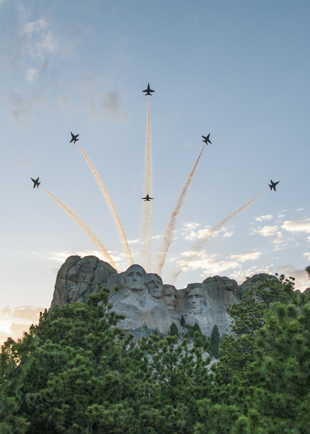 Mount Rushmore Flyover