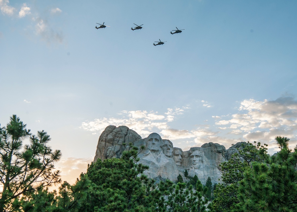 Mount Rushmore Flyover