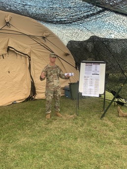 Taskmasters test their medical skills