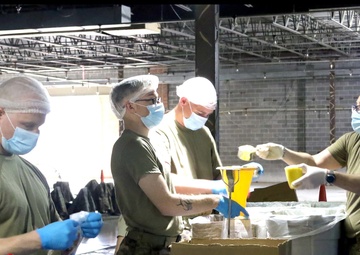 Guardsmen aim to package 5 million meals