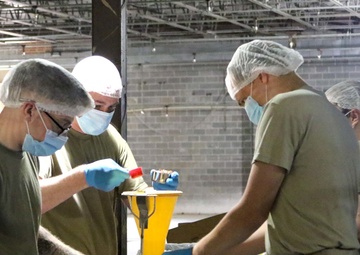 Guardsmen aim to package 5 million meals
