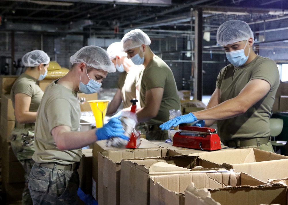 Guardsmen aim to package 5 million meals