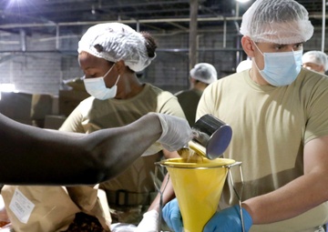 Guardsmen aim to package 5 million meals